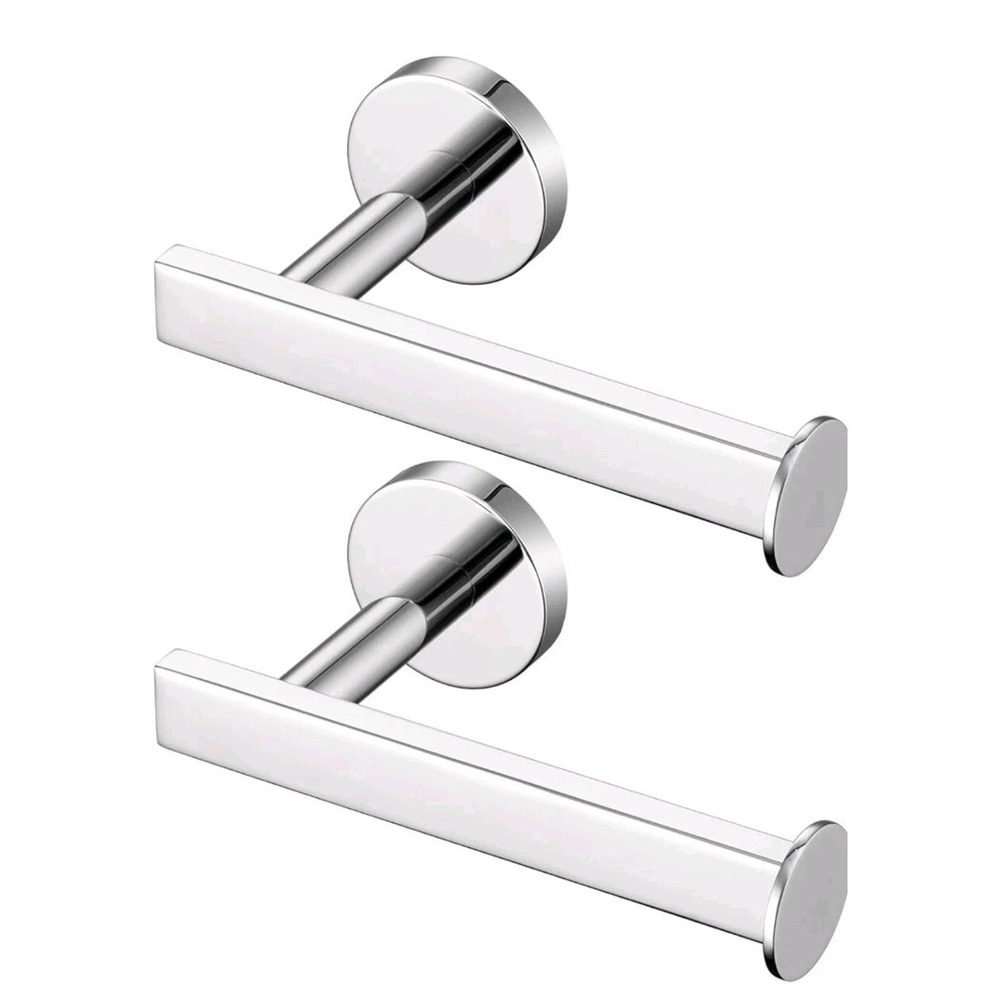AONEON Toilet Paper Holder Polished Chrome Stainless Steel Wall Mount AN2001CH-P